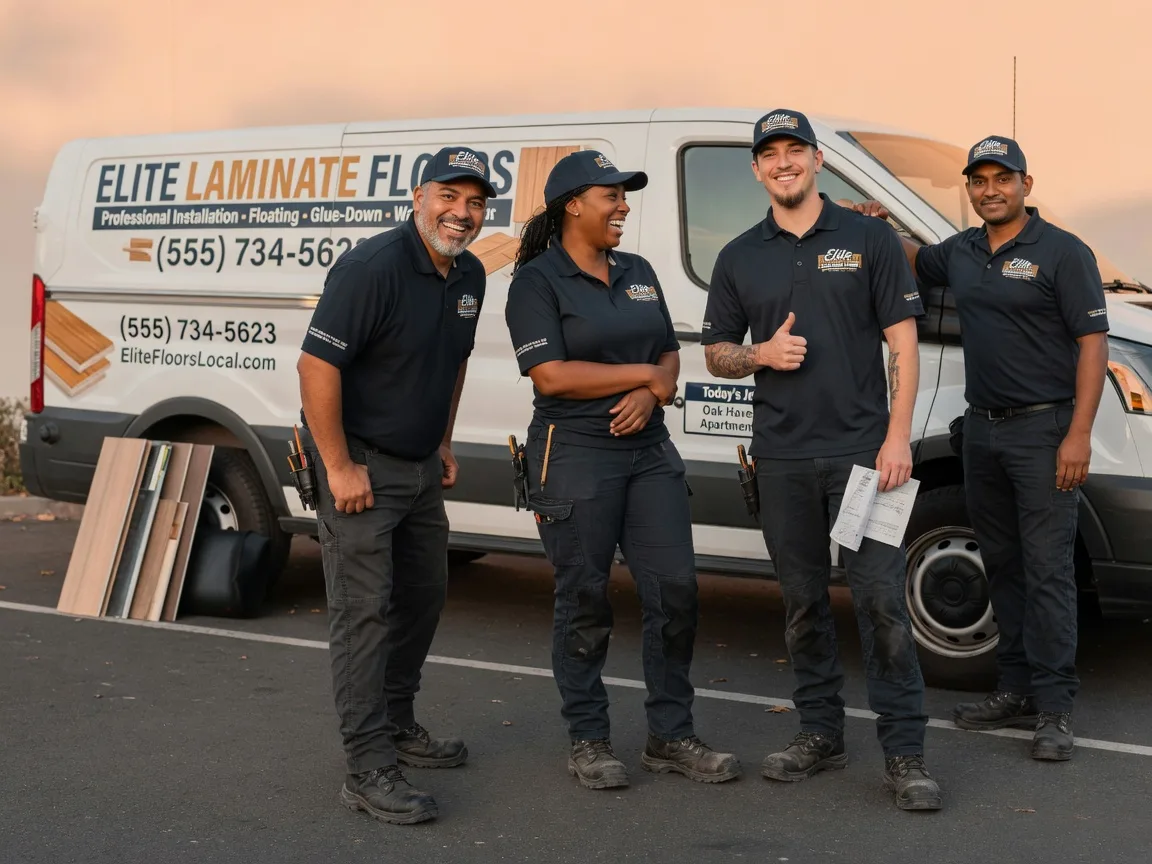 Laminate flooring installation company in Borup, MN